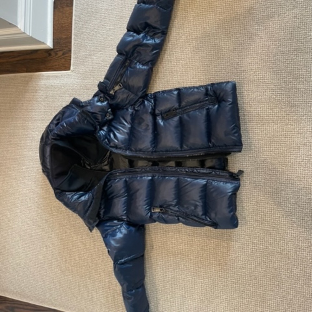 Girls Sam Winter Jacket - shiny Navy